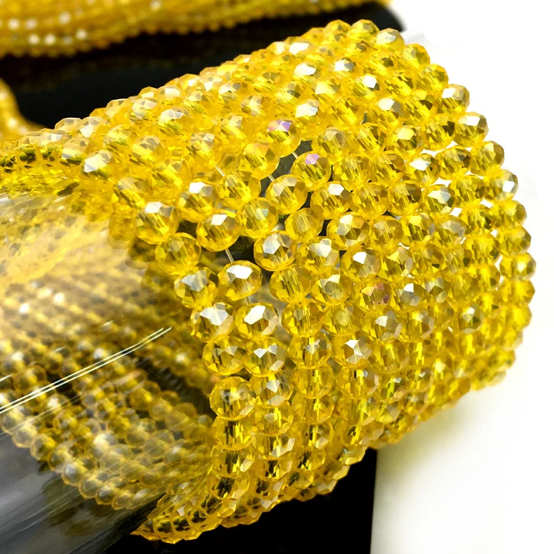 约160件/条1mm海蓝宝石批发天然刻面水滴形状圆形宽松珠宝制作珠