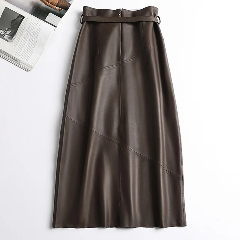 Women's Leather Skirt Lifestyle