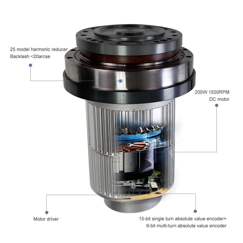 M8025 Servo Motor Harmonic Servo Motor for Industrial Robot Arm