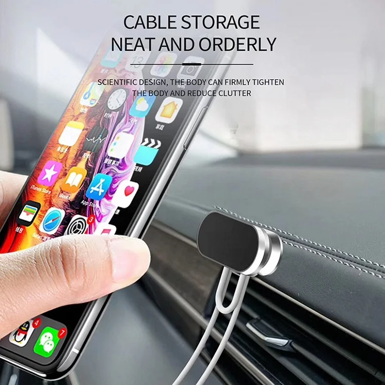 360 Degree Rotation Mini Magnetic Wall Mount Mobile Cell Stand Car Magnet Phone Holder