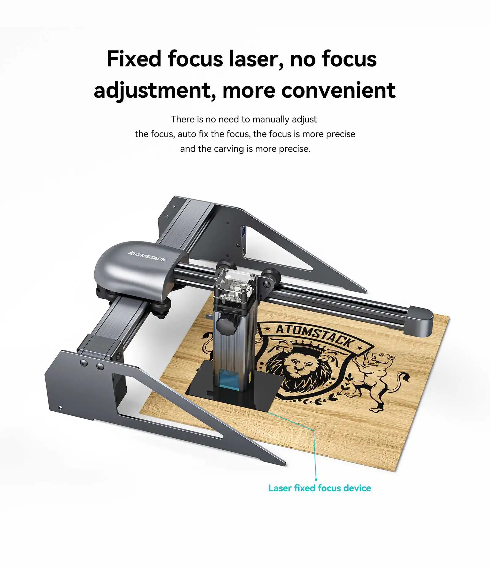 セールAtomStack p7 M40 ATOMSTACK P7 Pro 40W Laser Engraver - Portable Wood, Metal