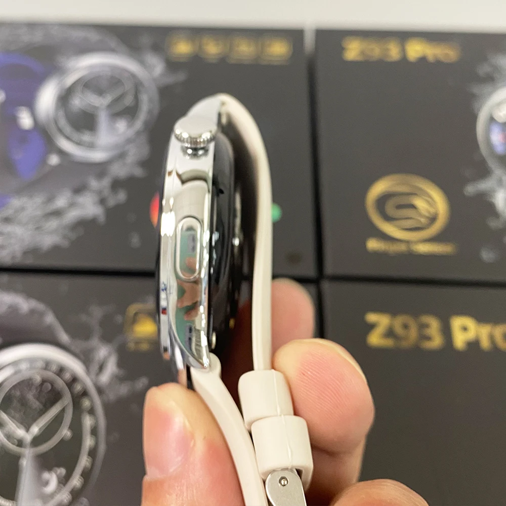 Z93 Pro AMOLED BT Call Reloj Inteligente Round Smart Watch Hombre Montres Intelligente Z93pro Waterproof Men Smartwatch 2024