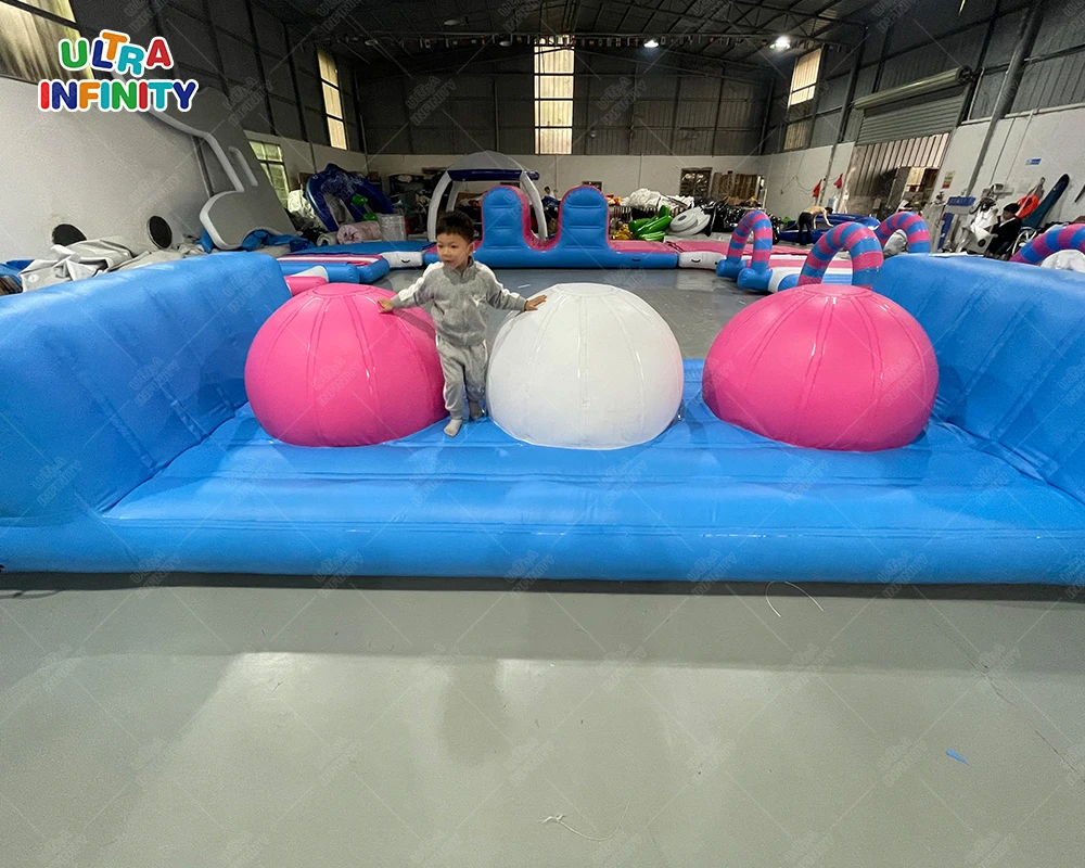 Outdoor Inflatable Water Park Obstacle Course Game Aqua Park Amusement Water Toys Inflatable Sea