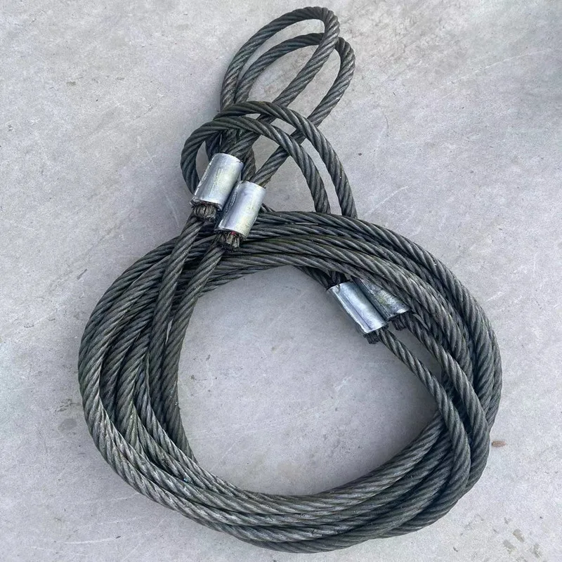 Steel Wire Rope Cable Lifting Sling Buy Wire Rope Lifting Slings,Wire