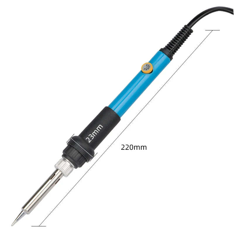 60W Lötkolben Set Elektronik Einstellbar Temperaturschalter Schweißen Löten 389001312694