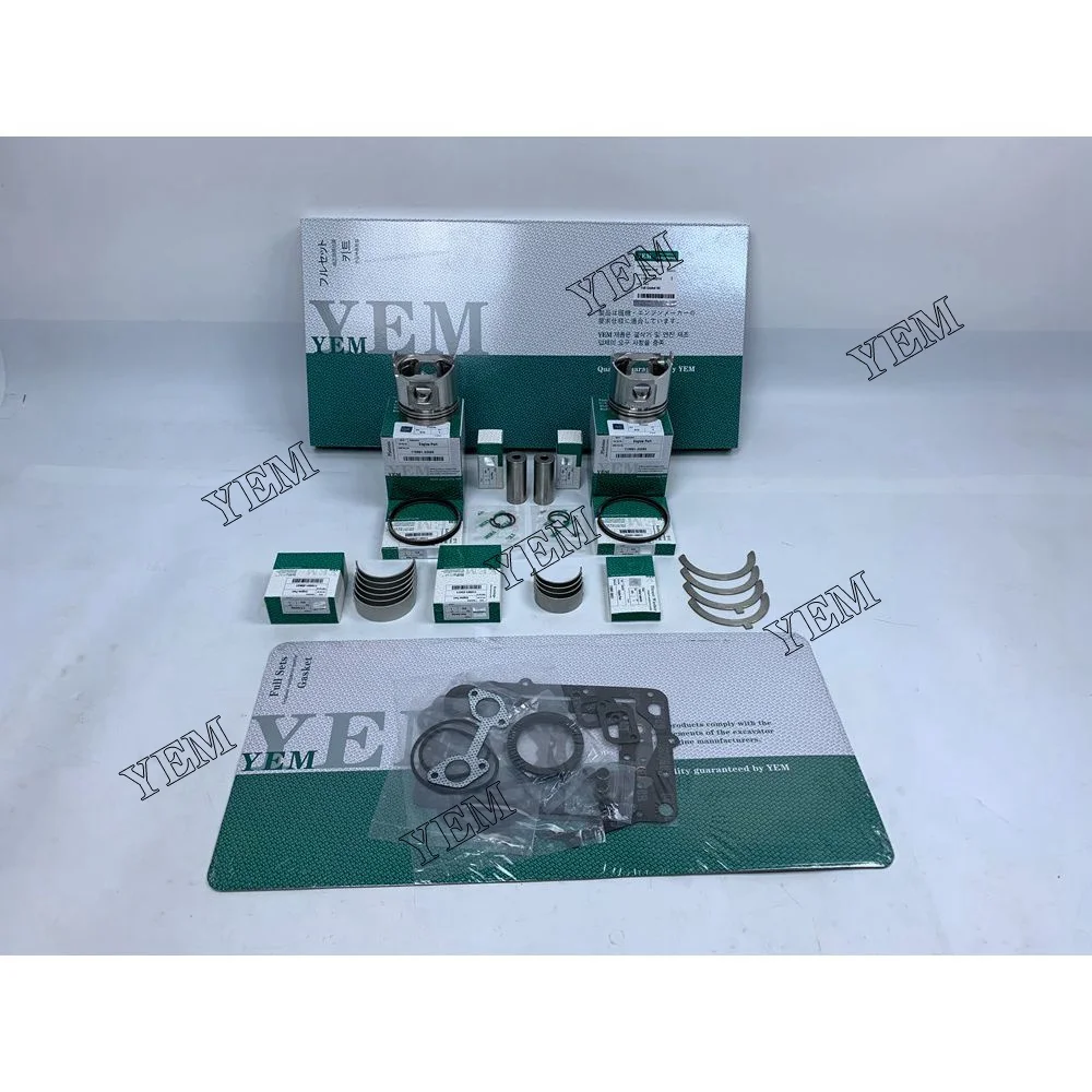 F2L912 Repair Kit With Full Gasket Set Piston Rings Bearings for Deutz Industrial Diesel Engine
