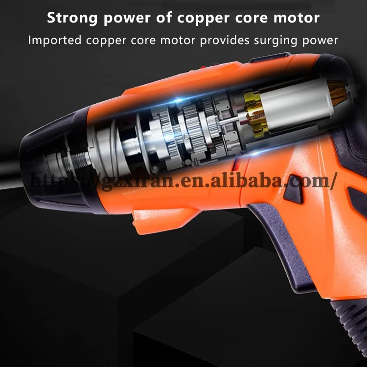 Electric Screwdriver Set Multi-functional Household Charging Hand  Drill Mini Cordless Screw Driver Portable Repair Tool Kit