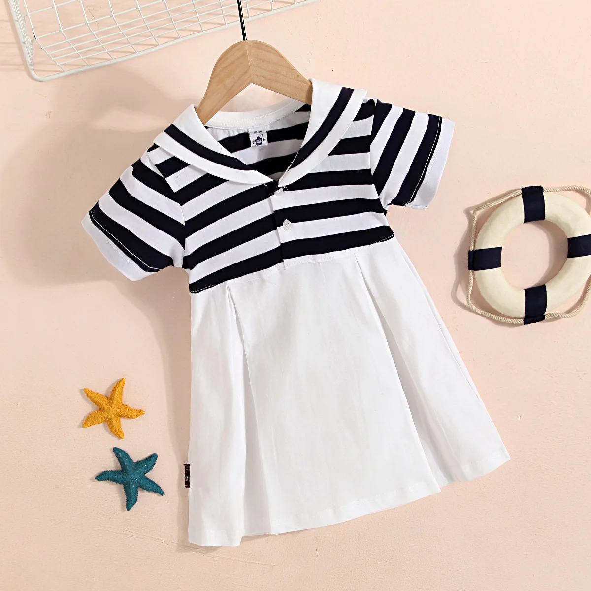 Clothing Girls' Preppy Style Dress Thin 