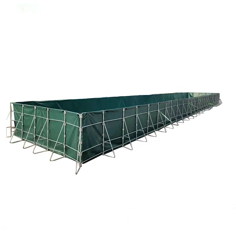 Factory Customized PVC Canvas Fish Tank Tarpaulin Fish Farming Transparent Canvas Outdoor Fish Pond