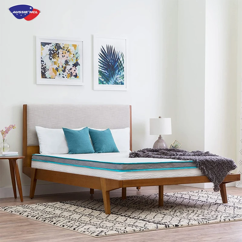 Mattress Factory Wholesale Queen King Twin Double Full SizeHealth Sleep Roll Up High Quality Foam Hotel Aussie Hcl Mattress