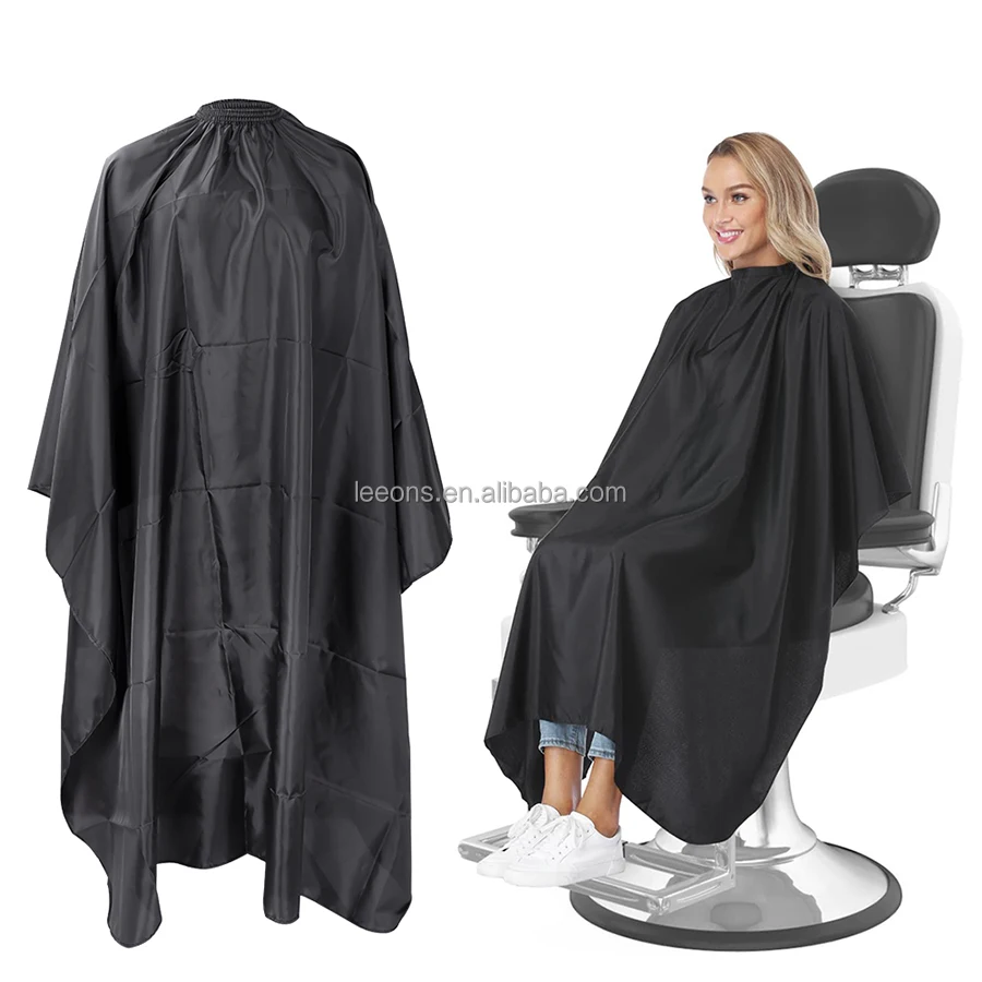 Waterproof Polyester Custom Logo Haircut Salon Hair Dressing Cape Hair