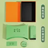Amber orange gift box
