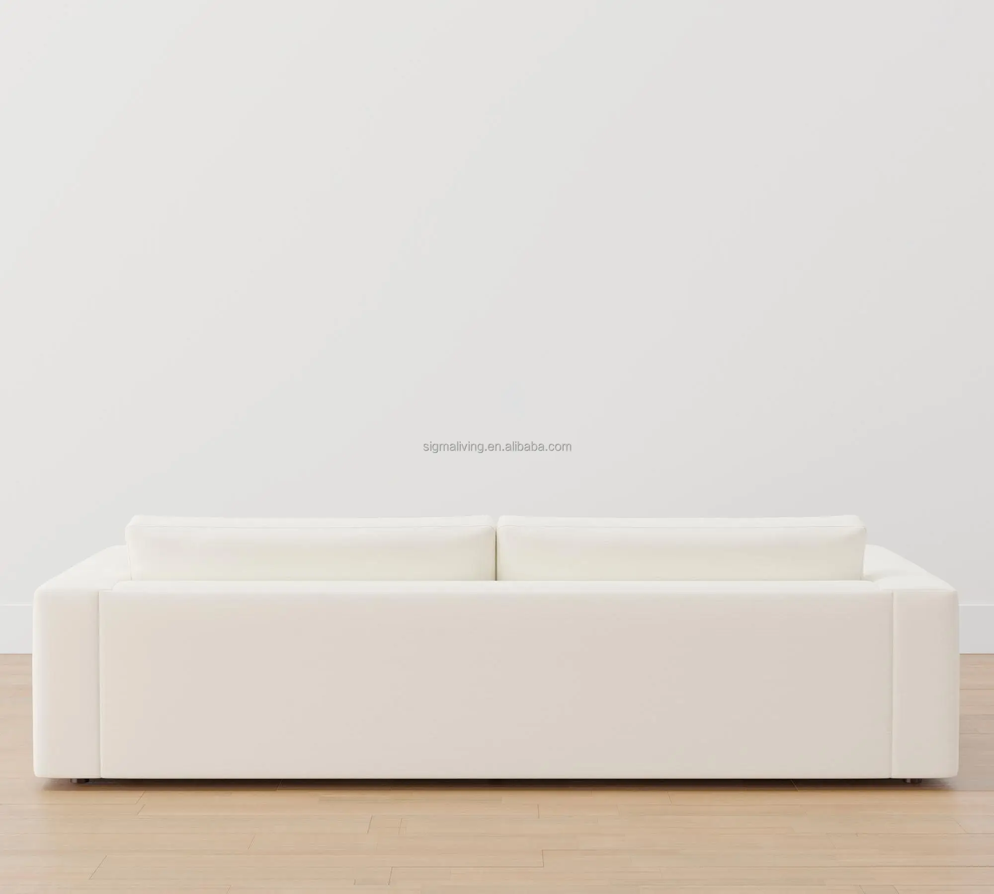 Living room sofa indoor furniture lounge square arm upholstered sofa