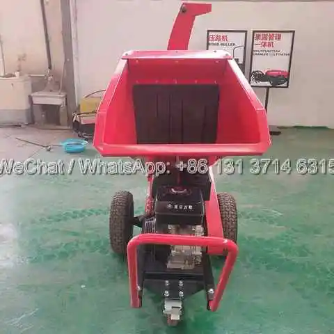 Factory Directly Tree Cutting Machine Branch Crusher Tree Branch Chipper Branch Waste Chipper