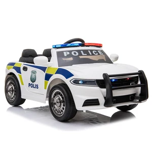 2-8 Year Old Baby Battery Operated Toys With Remote Control for Child Car/ Kids Electric Police Car Ride on Car