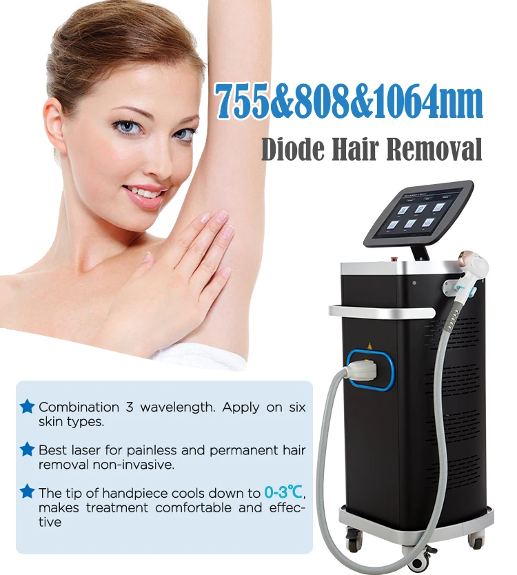 Adss 2022 Hotest Diode Laser Hair Removal 755nm 808nm1064nm Skin  Rejuvenation Hair Removal Machine Price - Buy For Hair Removal,Laser Hair  Removal Machine Triple,Laser Diodo Product on 