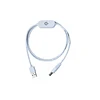 USB male to DC5521 white