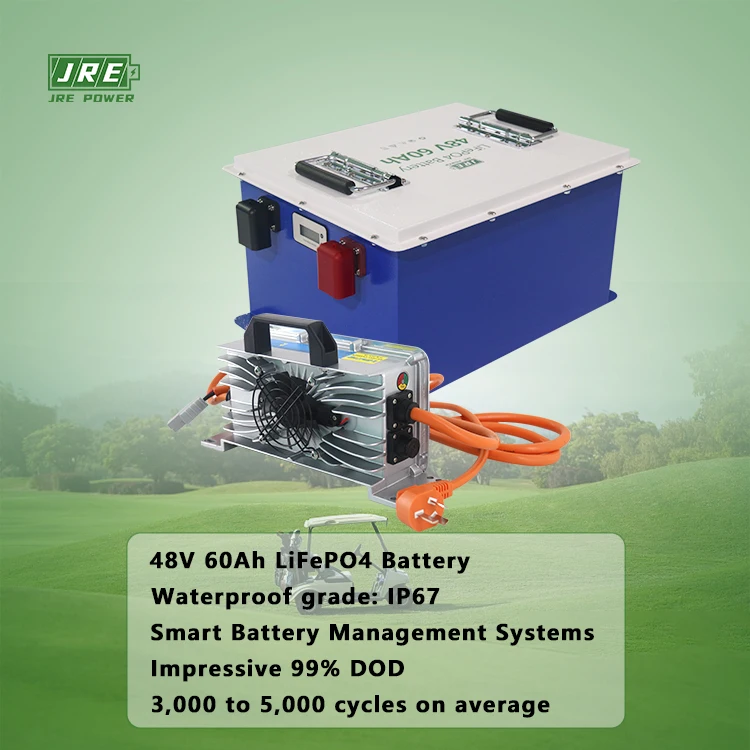 48v 100ah Golf Cart Battery 48 Volt Lifepo4 Battery Pack Marine