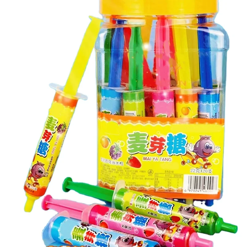 Gun Shaped Snack Sweets Sour Spray Liquid Candy Sweet Liquid Spray Candy