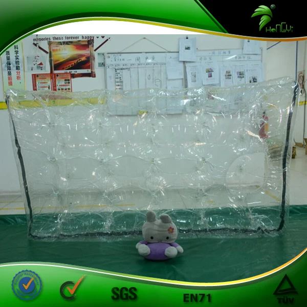 Hongyi Newest Design Transparent Inflatable Sleeping Bag