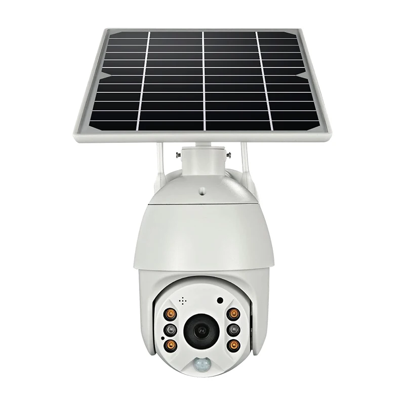 1080P HD PTZ CCTV Camera Solar Powered Outdoor Security