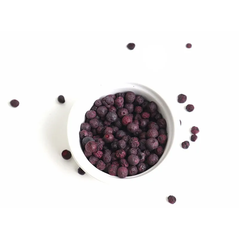 GY 1kg Freeze Dried Whole Blueberry Sweet Bulk Pack Syrup Preserved Ready to Eat