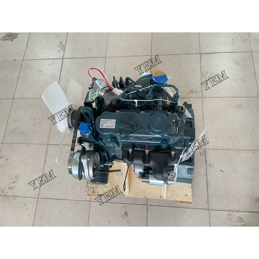 For Kubota D722 Complete Engine Assy 4NZ8486 New 2500RPM 10.2KW