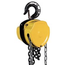 Hot sale HSZ hand Chain block 2 ton 5t manufacture mini hand chain lift pulley block stage light manual hoist Manual Crane Hoist