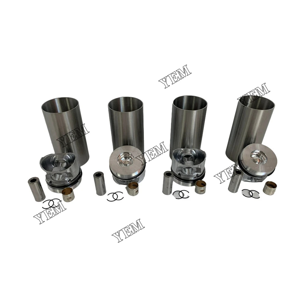 D3D Cylinder Engine Liner Kit for Volvo Construction Machinery Spare Parts