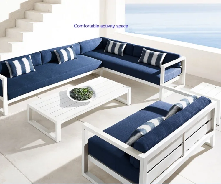 2021 Newest Style Fashional  Wide Soft Metal Livingroom Sofa Sets