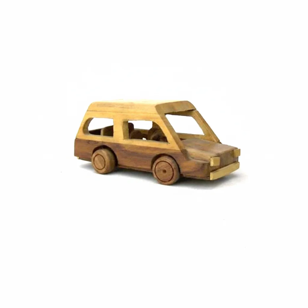 Wooden Objects at Home - Decorative Toy Cars & Trucks