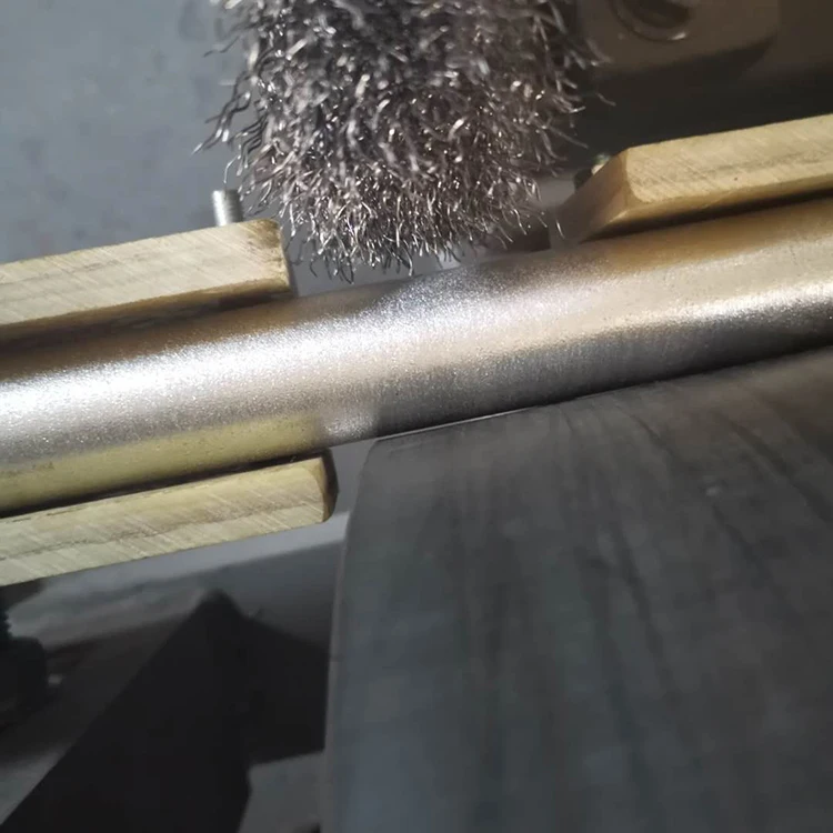 SUNTECHMACH OEM Easy to Operate Stainless Steel Wire Brushed Aluminum Tube Pipe Smooth Surface Polishing Machine
