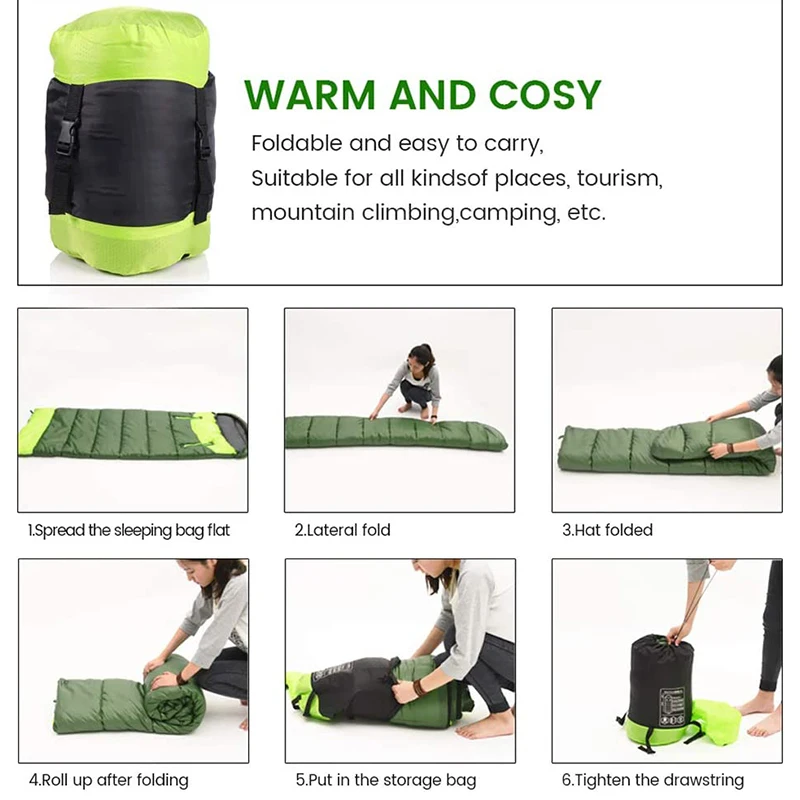 Degree Wearable Poler Napsack for Adults Compact Lightweight Cold Weather  Sleeping Bags for 2-3 Season Camping Backpacking
