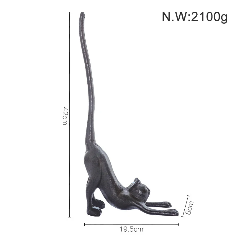 Esschert Design Cast Iron Frog Bathroom Toilet Kitchen Tissue Roll Paper Holder Storage Shelf