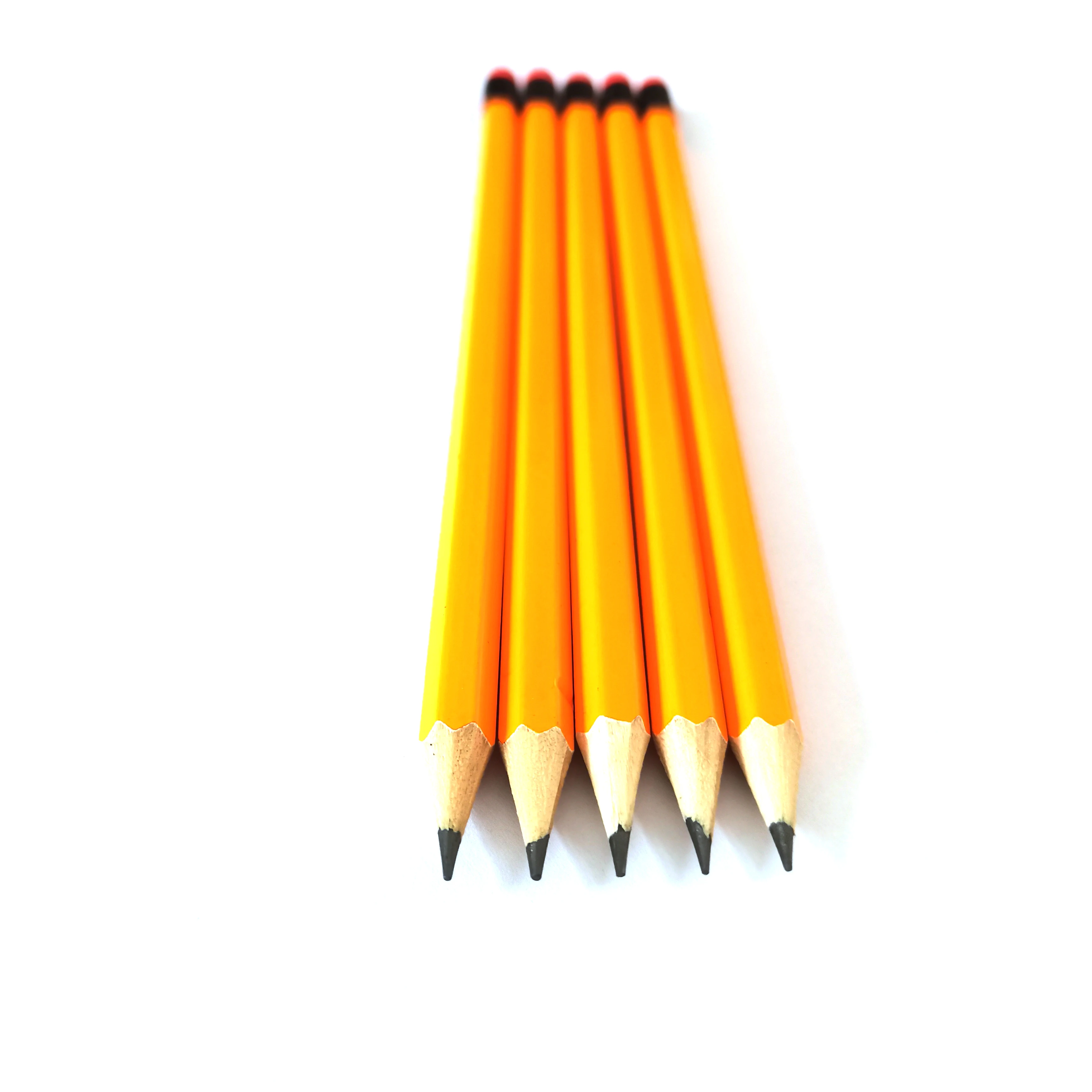 En71/fsc Students Child Wood Pencils Customized Logo Eraser Pencils Hb