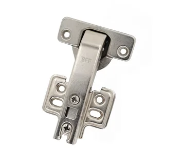 Wholesale Soft Close 90 Degrees Furniture Hinge Clip On Iron Metal Kitchen Cabinet Door Concealed Hinge