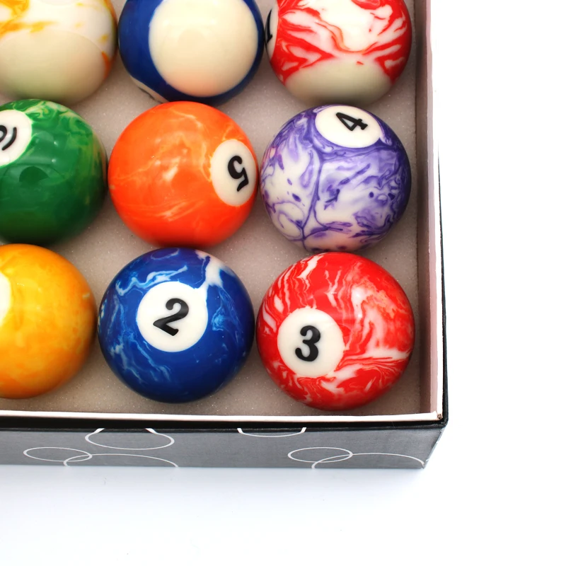 57.2mm Pool Ball Set - Colorful, Durable, and Customizable