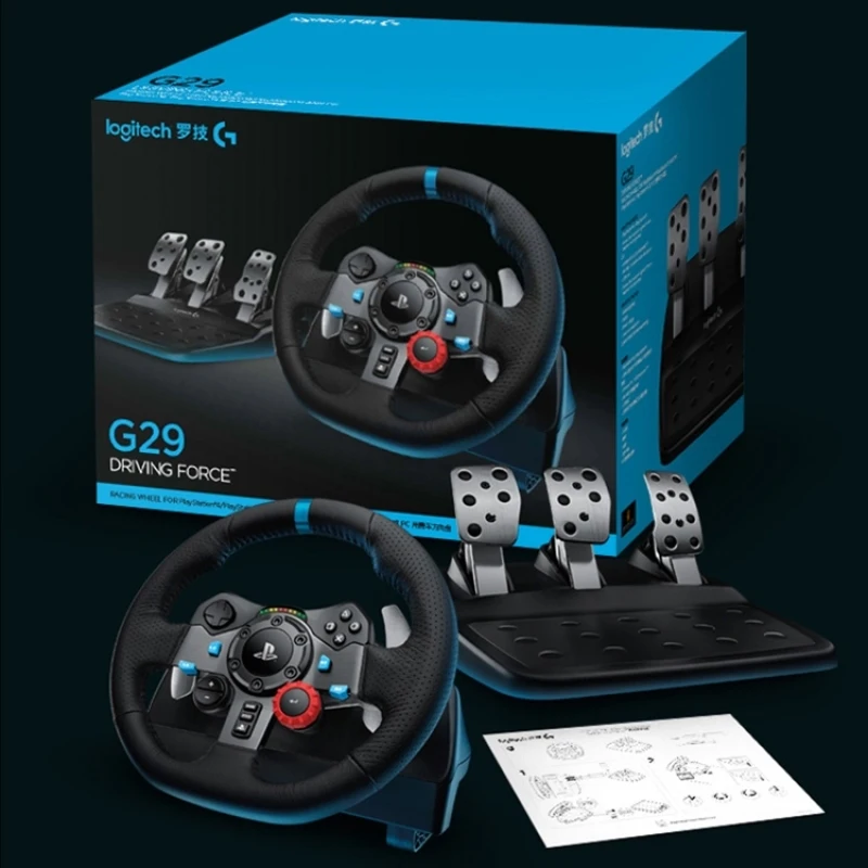 Logitech G29 Racing Steering Wheel Gaming Joysticks & Game Controllers