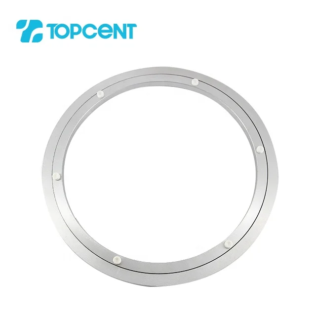 Круглый алюминиевый сплав для ресторана сверхпрочный обеденный стол шариковый подшипник поворотная алюминиевая