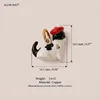 Red Beret Spotted Cat Charm