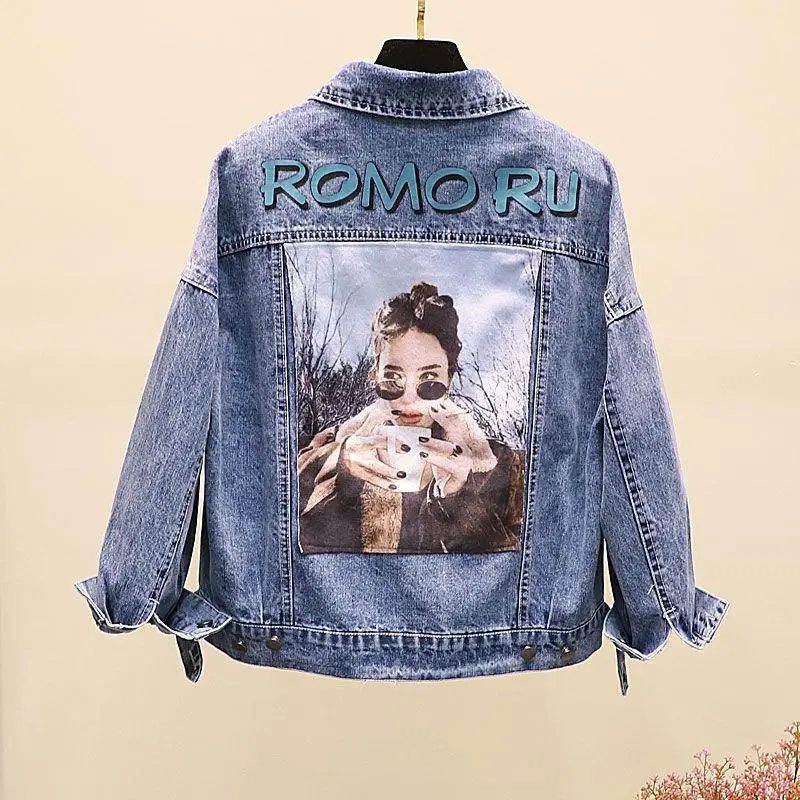 Abrigo Vaquero Para Mujer,Nuevo Estilo,Moda  Coreana,Antiguo,Suelto,Delgado,Con Incrustación De Diamante,Corto,Primavera, 2022 - Buy Mujer Abrigos,Denim Trinchera Abrigo,Mujer Abrigo De Marca  Product on Alibaba.com