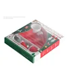 Christmas Hat Dinner Plate Set (Colorful Boxed)