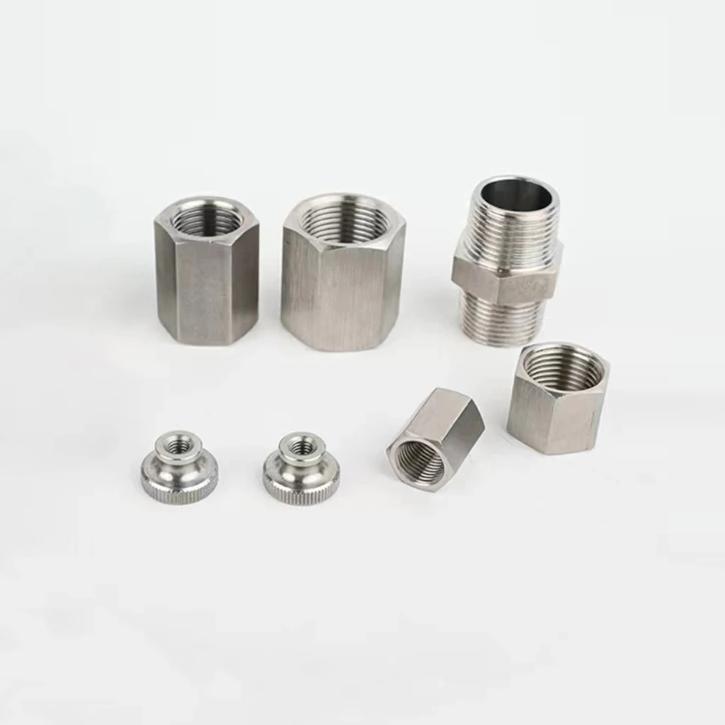 Customized CNC Precision Machinery Service Stainless Steel Milled Turned Spare Component Machining Parts Drilling Type supplier