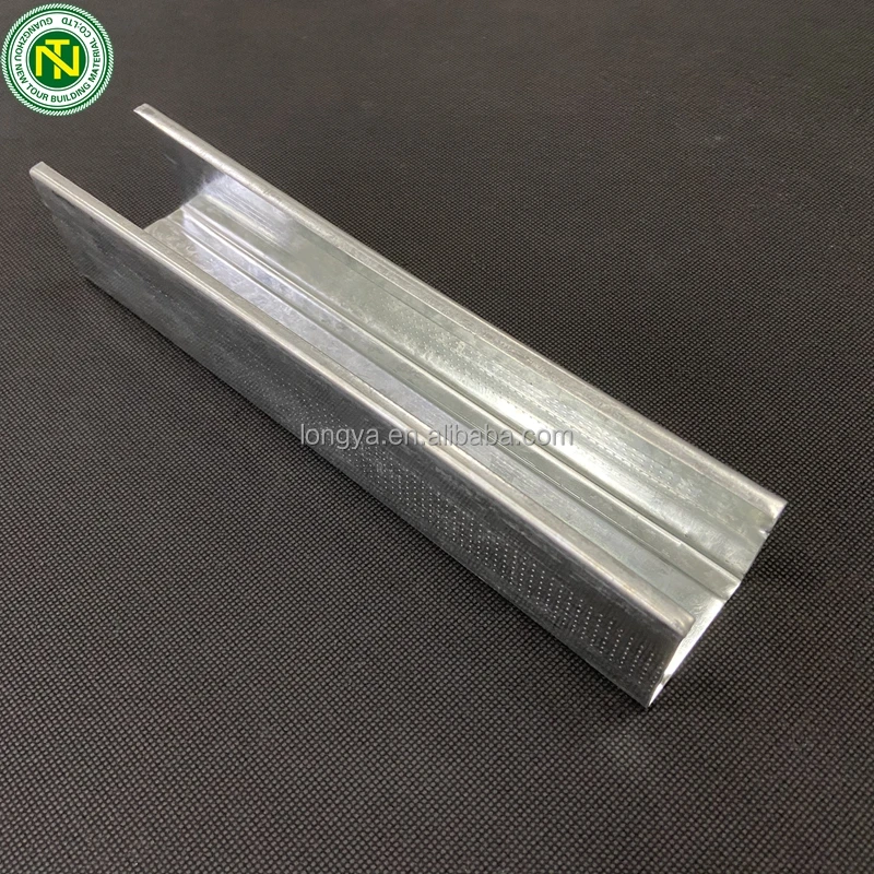 20 Gauge Galvanized Steel Metal Studs Special Holes Price To Us Market ...