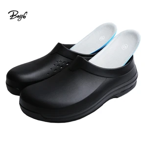 JDS New High Quality Anti-slip Waterproof  Kitchen Chef Cooks Shoes for Man  in Stock