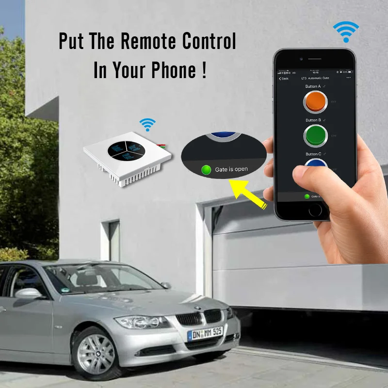 New Design Smart Phone Wifi Control Gate Openers for Auto Gate