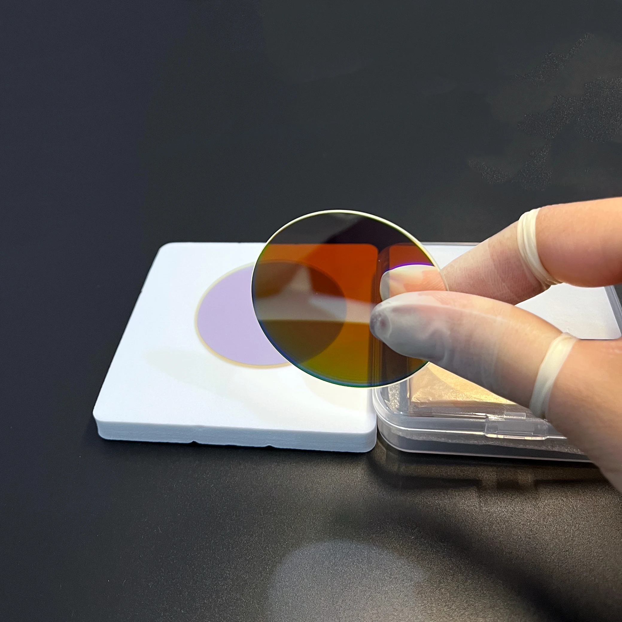 Custom Fluorescence Optical Narrow Bandpass Filters Cwl405nm Fwhm10nm