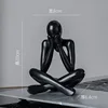 Figures abstraites d noir