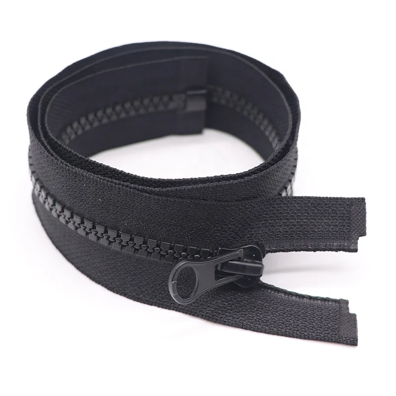 Factory Wholesale Open-End Plastic Opti Zipper 5# Resin Teeth for Garment for Vislon 3 Zipper Production