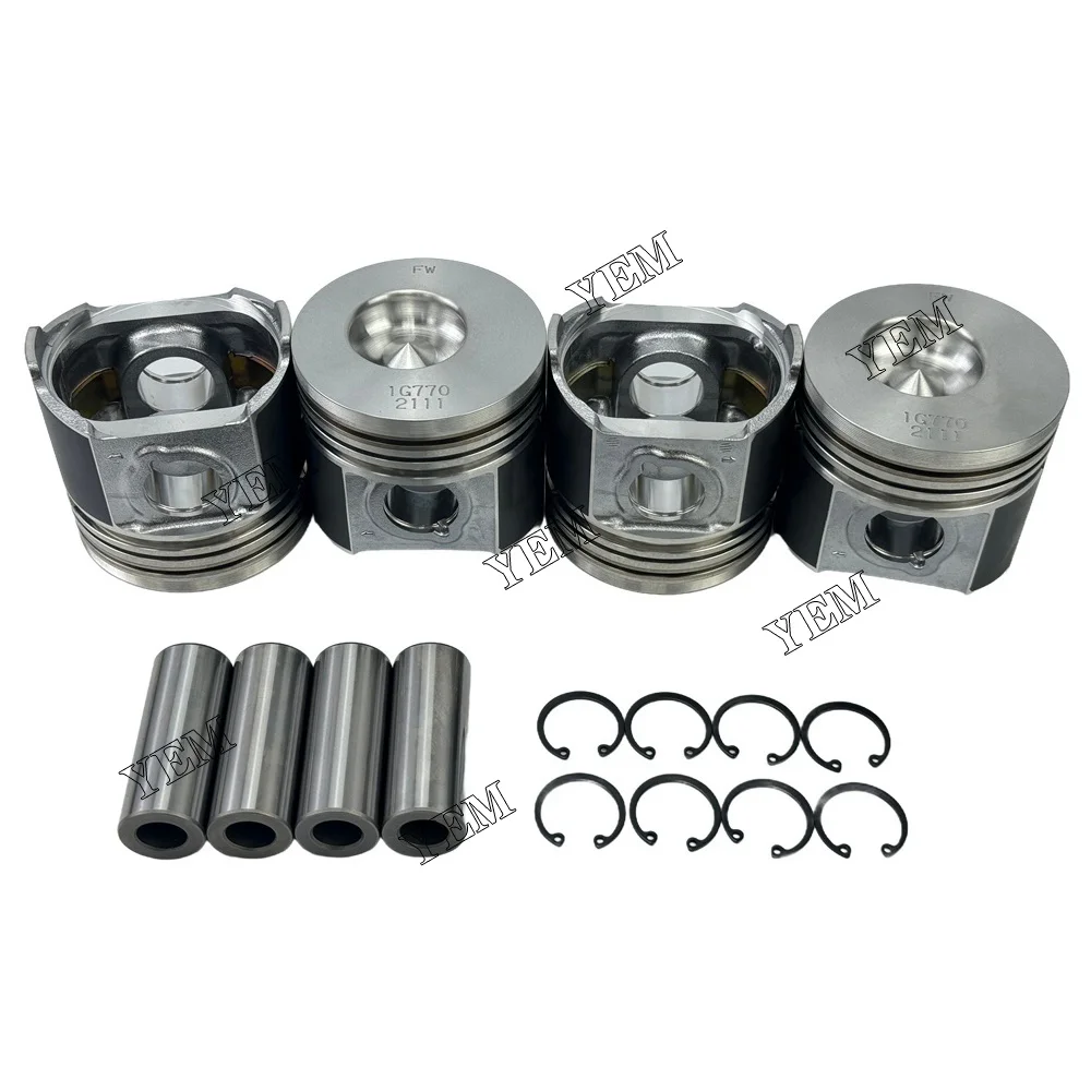 Piston 1G770-21111 Fit for Kubota V2003 Engine